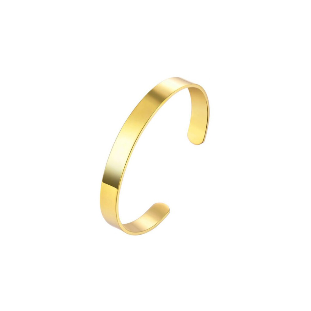 (gold) Unisex Adjustable Bracelet Bangle