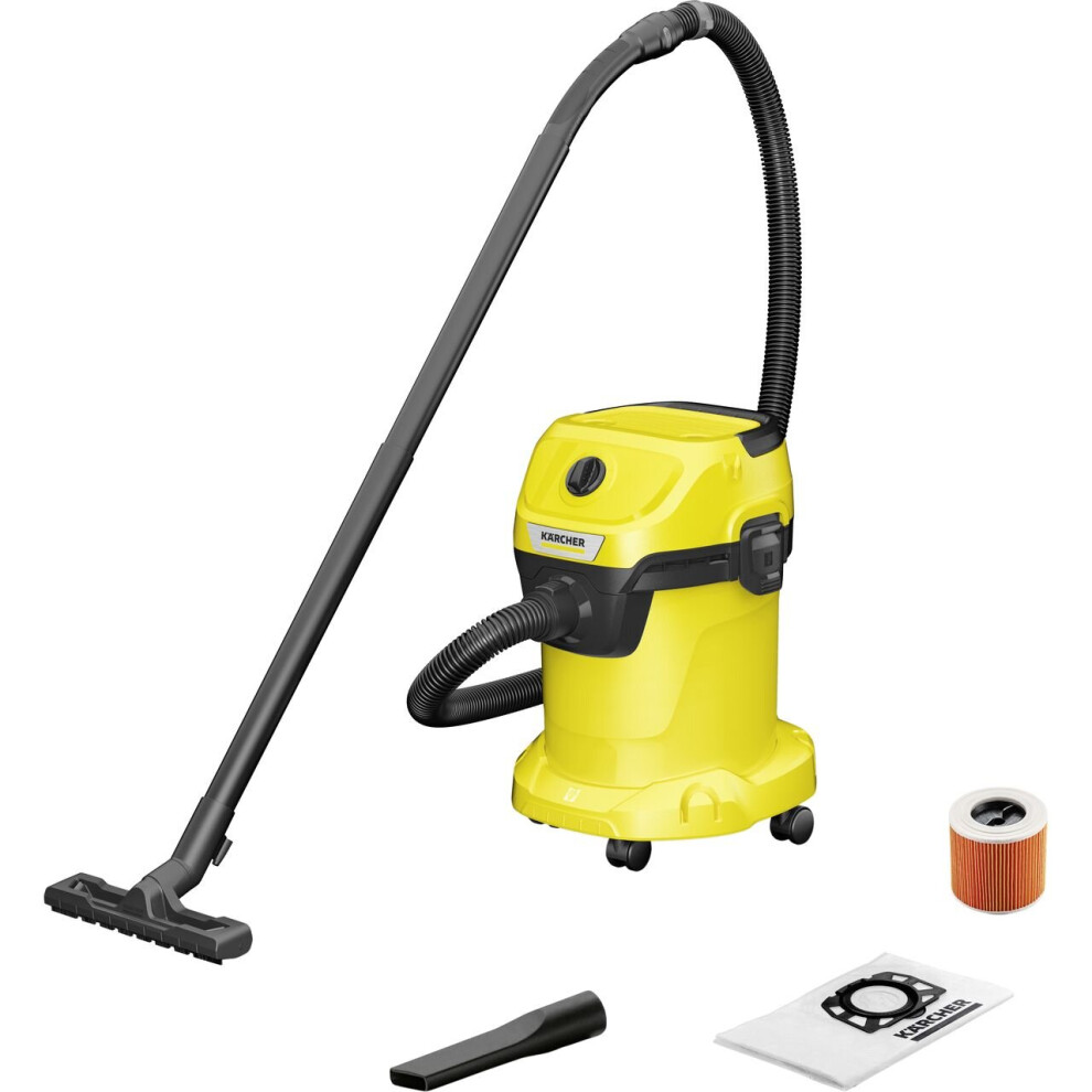 Kärcher Karcher Wd 4 Wet & Dry Cleaner - Yellow