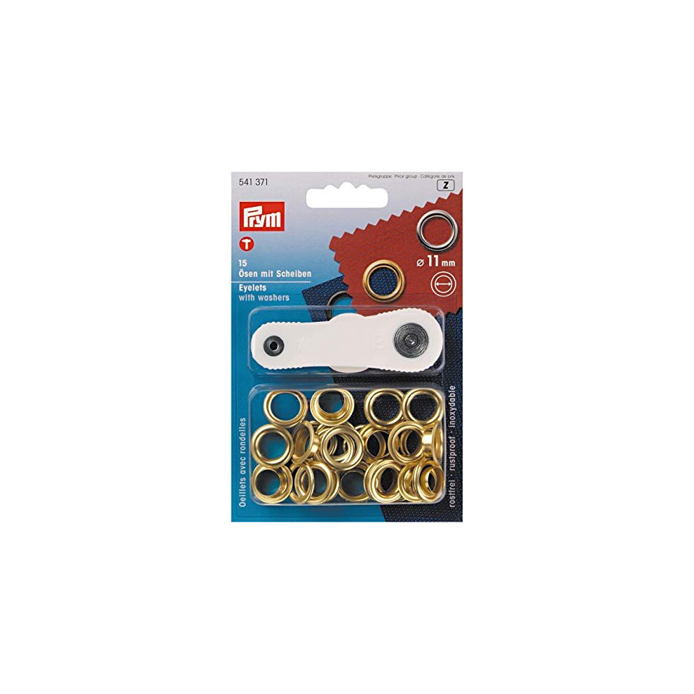 Prym Canvas Rings 11Mm 15 Units