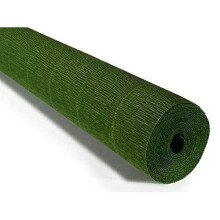 FloristryWarehouse Crepe Paper roll Lite 140g (50 x 250cm) Leaf Green (Shade 991)