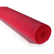 FloristryWarehouse Crepe Paper roll Lite 140g (50 x 250cm) Scarlet Red (Shade 980)