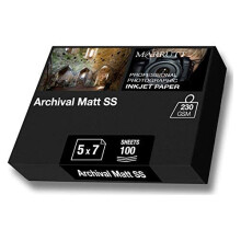 Marrutt 230gsm Archival Matt Single Sided Inkjet Photo Paper: 5 x 7 - 100 Sheets