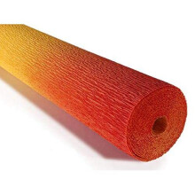 FloristryWarehouse Crepe Paper roll 180g (50 x 250cm) Gradient Orange (Shade 576/9)