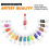 Set Ακρυλικών Χρωμάτων Shuttle Art, 16 x12ml Ποιοτική Καλλιτεχνική Μη Τοξική 2