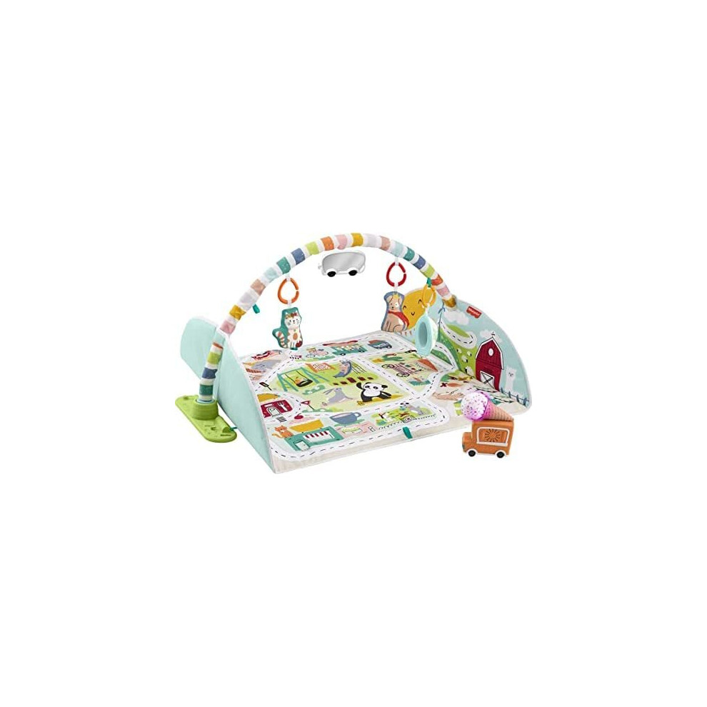 Fisher Price Activity City Gym to Jumbo Play Mat GRV42