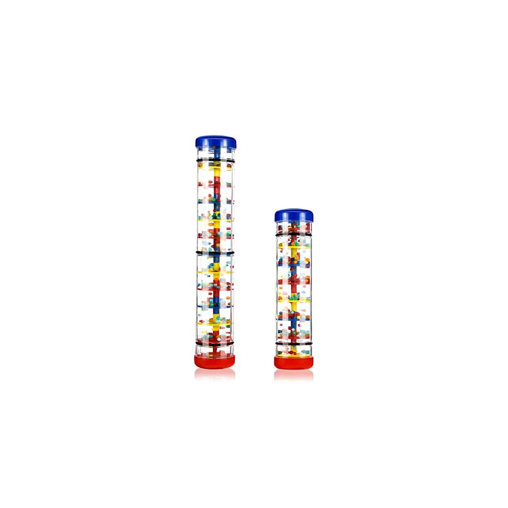 2 Pack Rainmaker Kids Mini Education Rainmaker Toys Rain Stick Shaker Music Sensory Auditory Instrument Toy For Child. Limewie