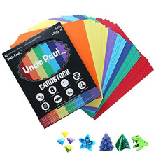 70 Blatt farbiger Karton  7 Farben, 21,6 x 27,9 cm, Kunsthandwerk, Konstruktion, 180 g dicker Karton fr Drucker, DIY-Karten, Scrapbooking, UAP01