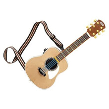 little tikes 654794EUC Real Jam Acoustic Toy Guitar with Strap and Case-Four Modes, Volume Control, Bluetooth Connectivity-Encourages Imaginative
