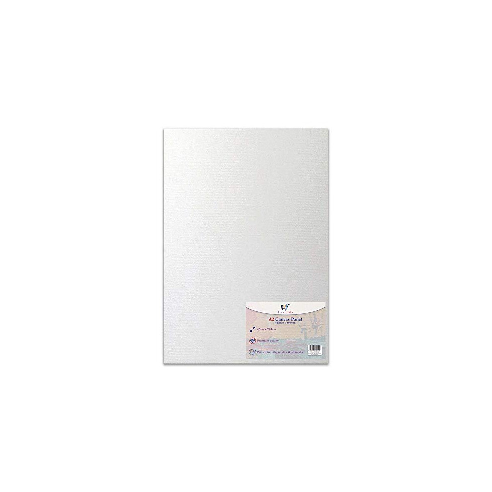 A2 Canvas Panel Stretched Blank Canvas Board Primed Artist Boards