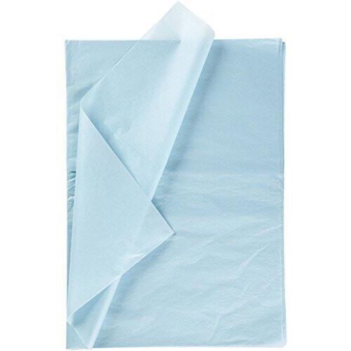 Decoupage Tissue Paper 28 Sheets 50x70 cm Light Blue