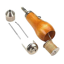 Scoolr Sewing Awl Kit,Speedy Stitcher Sewing Awl Tool Kit for Leather Sail & Canvas Heavy Repair (Type 1)