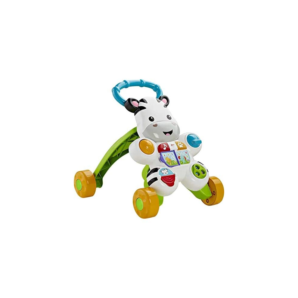 Fisher-Price 03708002549 DKH80 Learn with Me Zebra Walker