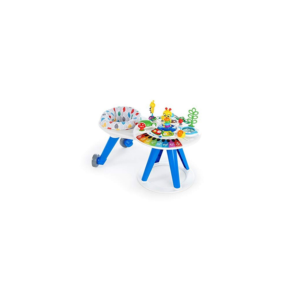 Baby Einstein, Around We Grow 4-in-1 Walker, Discover Activity Centre & Table, Music, Lights and Languages, Removable & Educational Toys, 360 Ro