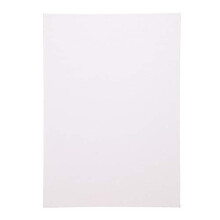 Baker Ross AW791 Blank A4 (Pack of 4) Primed and Stretched Canvas Perfect for Painting and Artist Work, White