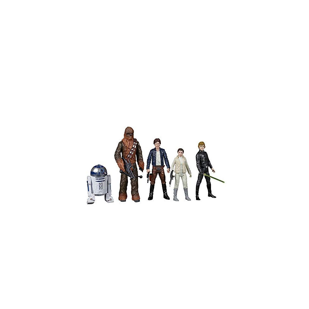 Star Wars Celebrate the Saga Toys Rebel Alliance Figure Set, 3.75-Inch-Scale Collectible Action Figure 5-Pack, Toys for Kids Ages 4 and Up