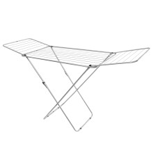 18m Foldable Clothes Airer for Indoor/Outdoor Use - 180cm x 55cm x 108cm, 18m Drying Space, Weather-Resistant, Easy to Store