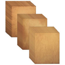 ldrande papper 96 ark med antika ser gamla mode faux pergament papper bokstavsstorlek 8.5 x 11 tum dubbelsidig tryckpapper av bttre kontorsprod