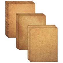 ldrande papper 48 ark med antika ser gamla mode faux pergament papper bokstavsstorlek 8.5 x 11 tum dubbelsidig tryckpapper av bttre kontorsprod
