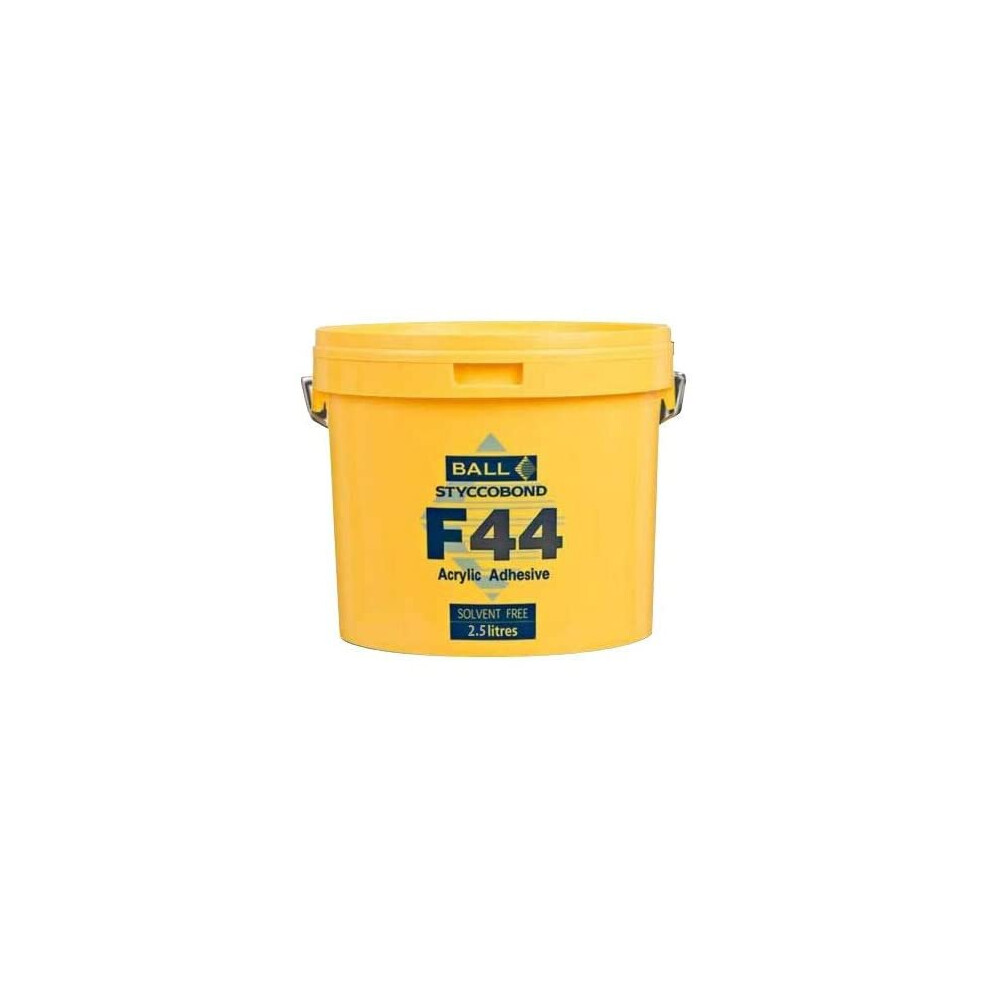 F Ball - F44 (2.5Ltr) Styccobond Acrylic Adhesive 5060539900092