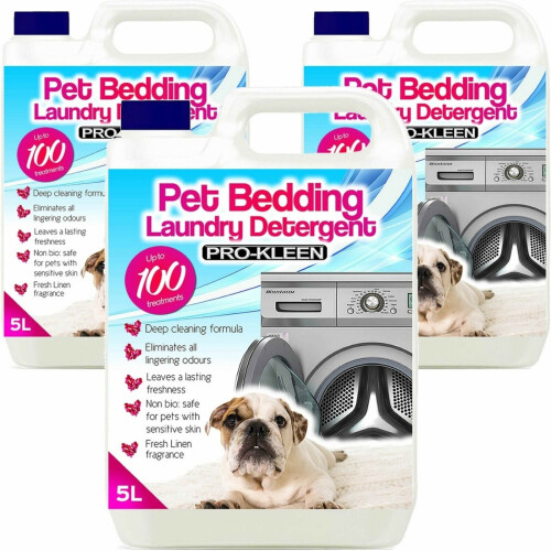 Pro-Kleen (4 x 5L) Pro-Kleen Non-Bio Pet Bedding Laundry Detergent 2