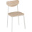 Seconique Seconique Riley Small Dining Set - Light Oak Veneer Table & 2 Chairs 10