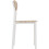 Seconique Seconique Riley Small Dining Set - Light Oak Veneer Table & 2 Chairs 11