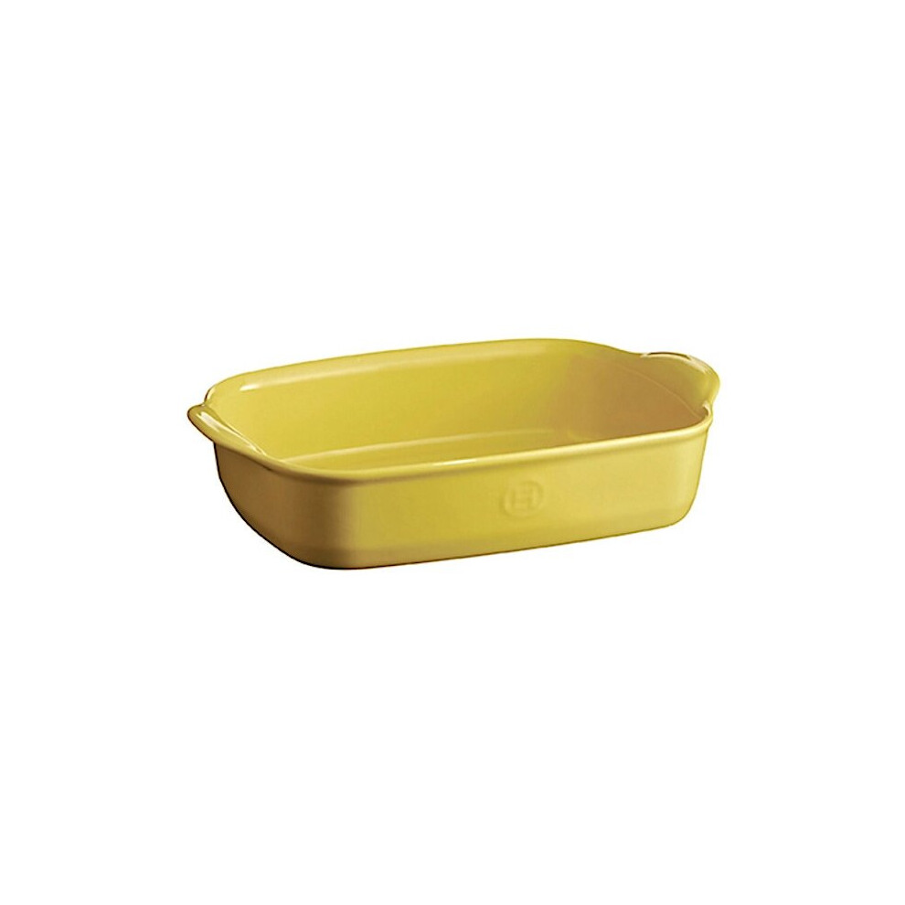 Emile Henry Baking Dish 29 X 19 X 7 Cm 1,65 Liters Ceramic Yellow
