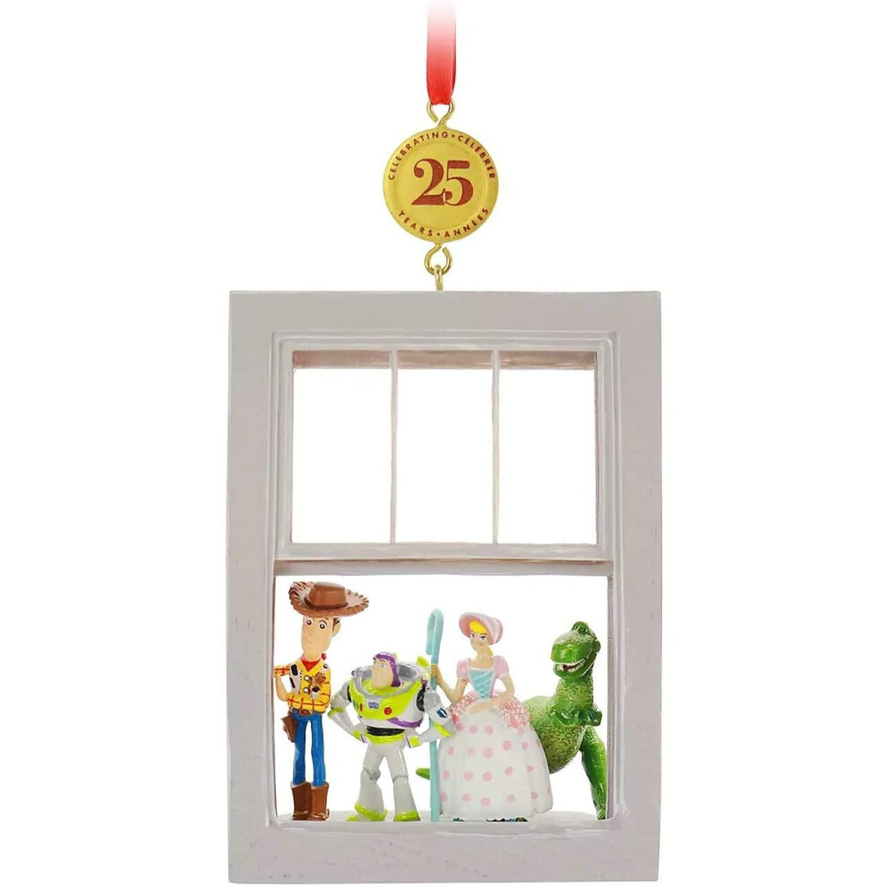 Theme Parks Toy Story 25th Anniversary Legacy Sketchbook Ornament