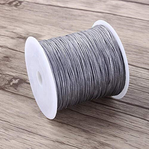 EuTengHao 10 Packs Crystal String 0.8mm Elastic String Elastic Cord  Stretchy Bracelet String Bead Cord for Bracelet, Beading Jewelry Making（10  Colors