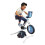 Little Tikes little tikes 657917 Pelican Explore and Fit Cycle with Bluetooth, Free Videos, Ages 3-7 1
