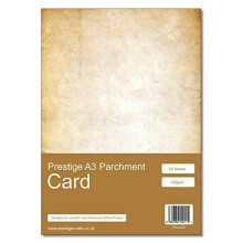 Prestige Old Style - Antique Vintage - Parchment Card - Craft Card - Menu Card - A3 Size - 160gsm - 25 Sheets