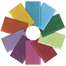 Multi Coloured Tissue Paper 30 Sheets, YUNJU Gift Wrap, MF and Acid Free, Large 20 X 30" Size, Wrapping Decorative Sketch and Cutting Paper for A