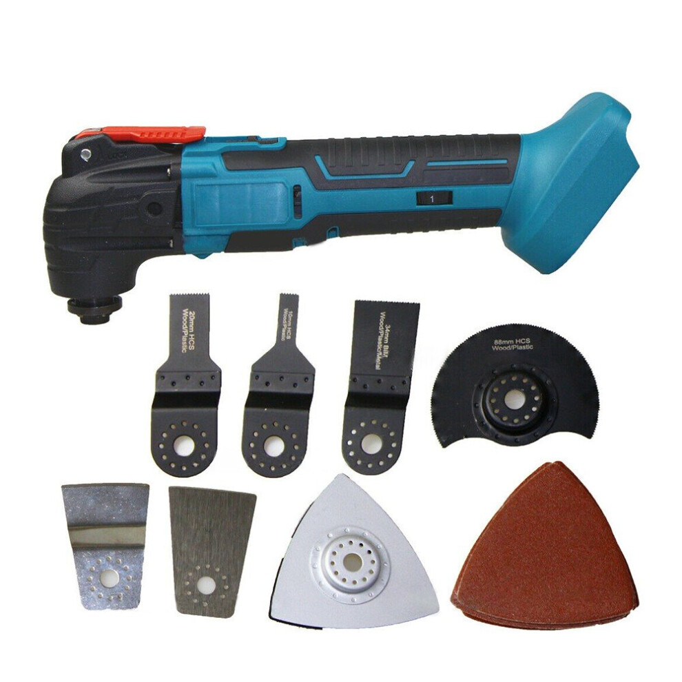 For 18v Makita DTM51Z LXT Cordless Multi-Tool Body With Wellcut 17pc Accessories