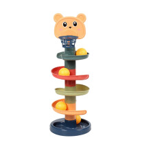 (5 Layers) Rolling Ball Ramp Toy Spinning Tower Ball Activity Toy Educational Game Baby Toddler Gifts