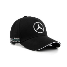 (black) F1 Benz Team Embroidered Baseball Cap Car Cap