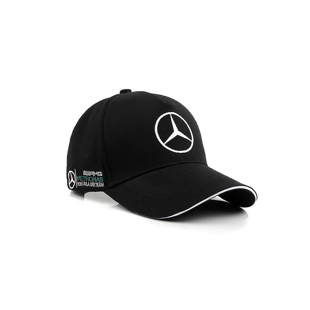 Mercedes-Benz (Black) F1 Benz Team Embroidered Baseball Cap Car Cap
