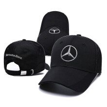 (black-D) F1 Benz Team Embroidered Baseball Cap Car Cap
