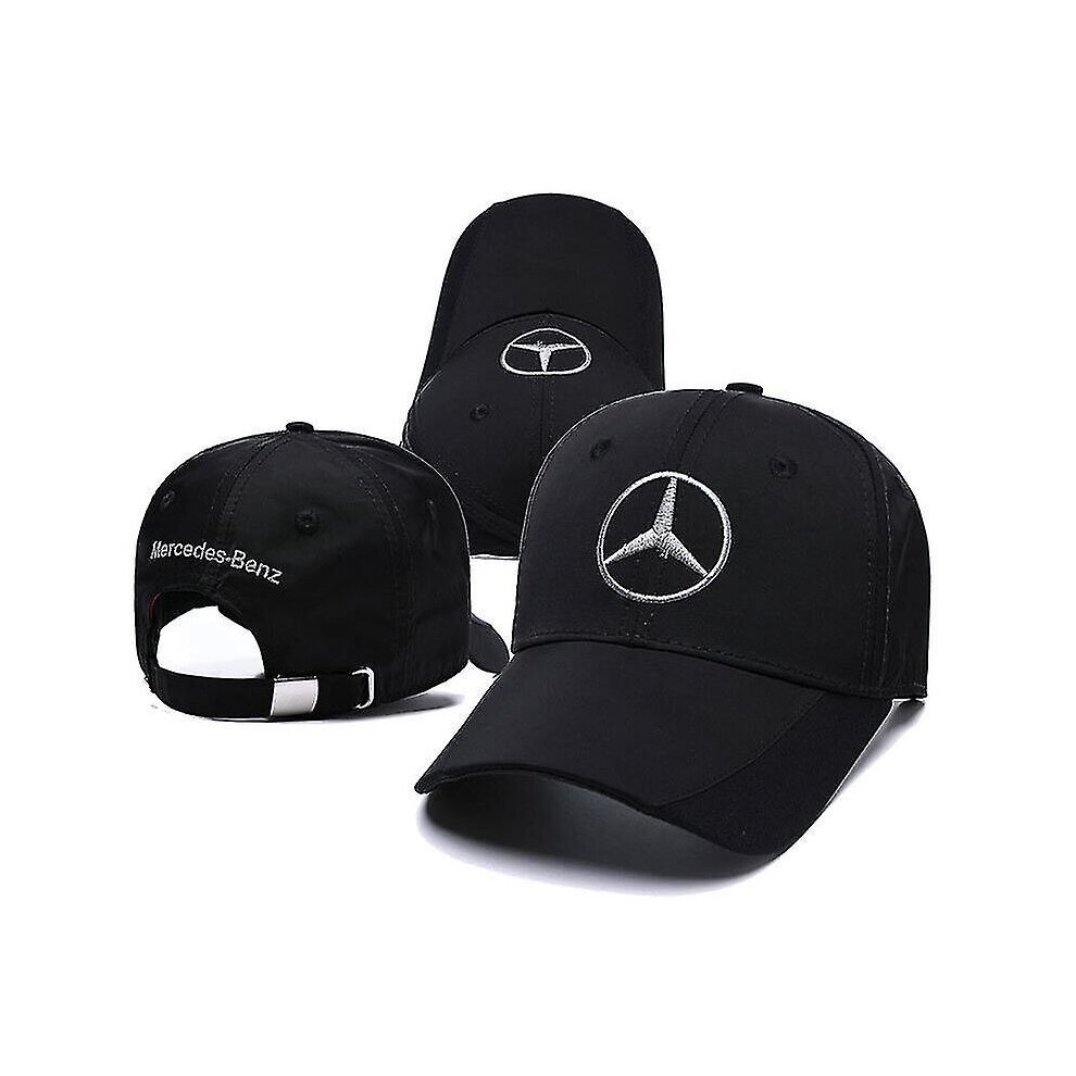 Mercedes-Benz (Black-D) F1 Benz Team Embroidered Baseball Cap Car Cap