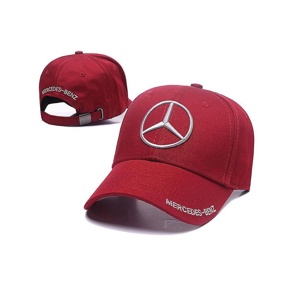 (red) F1 Benz Team Embroidered Baseball Cap Car Cap