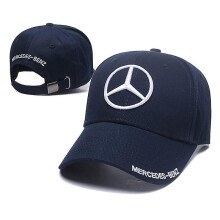 (dark blue) F1 Benz Team Embroidered Baseball Cap Car Cap