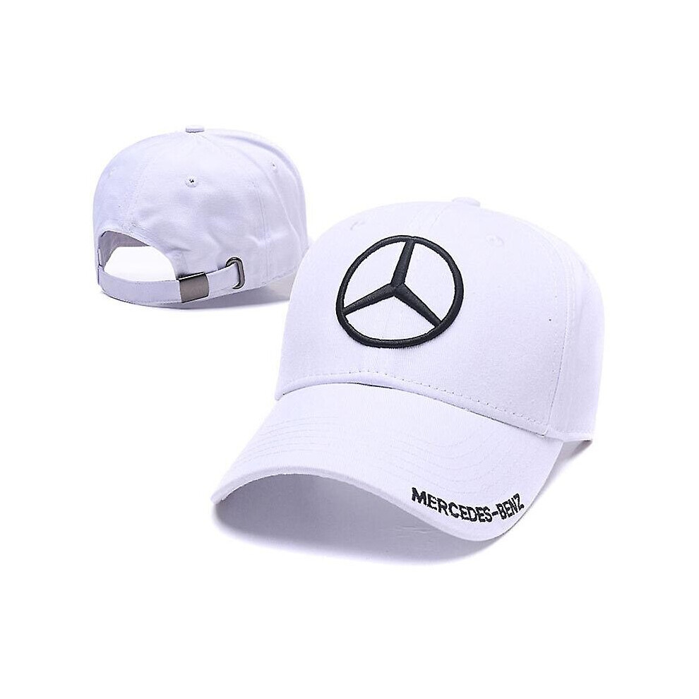 (White-C) F1 Benz Team Embroidered Baseball Cap Car Cap