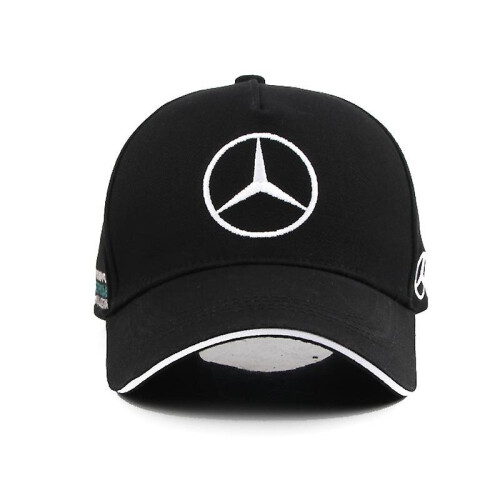 (black) F1 Benz Team Embroidered Baseball Cap Car Cap 1