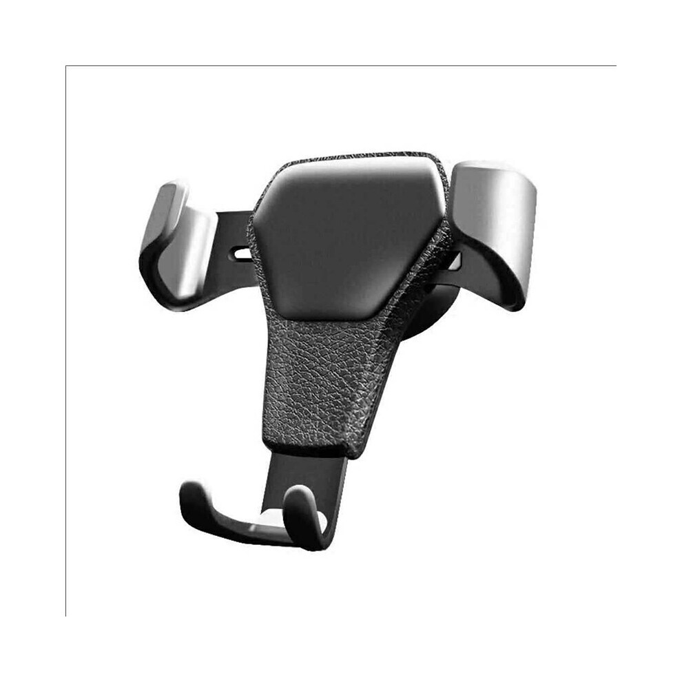(Black(Not Rotatable)) Car Phone Holder Air Vent Mount Universal Gravity Stand Cradle Mobile Phone Black 694713020853