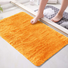 (Ochre, 60 X 110 cm) Fluffy Rugs Anti-Slip Large Shaggy Rug Super Soft Mat Living Room Bedroom Carpet