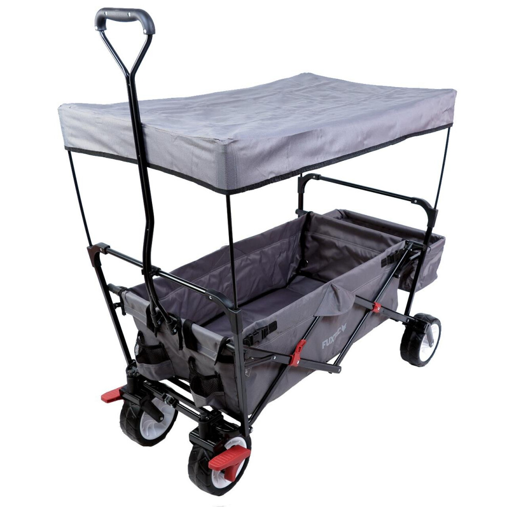 (grey) FUXTEC folding wagon - CT350