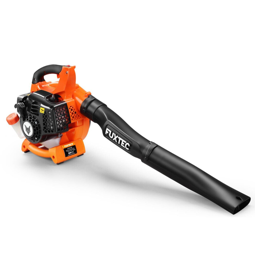 FUXTEC petrol leaf blower 26cc - 2in1 blowing function - 71m/s air speed