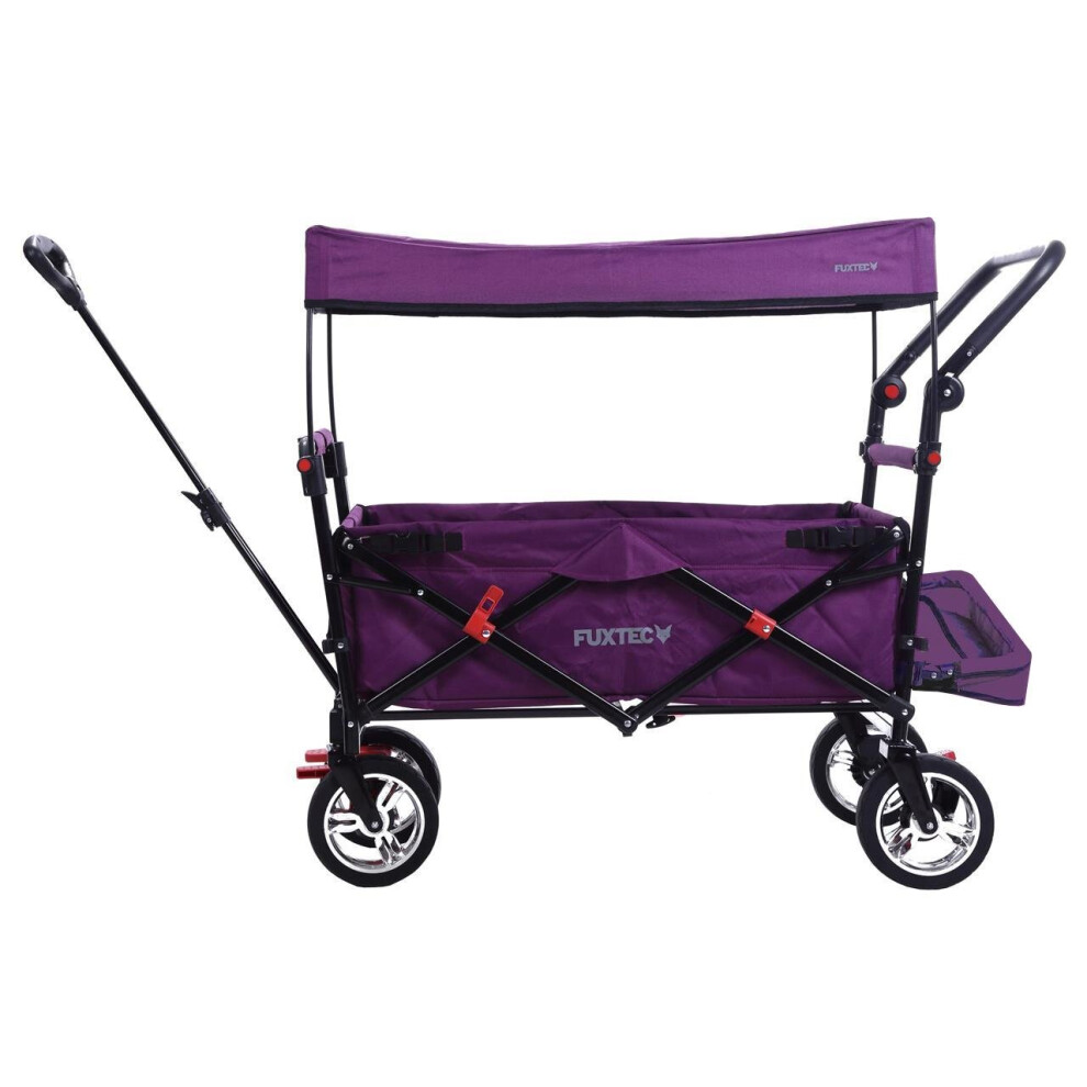 (Purple) FUXTEC Folding Wagon / Foldable Wagon CT-800