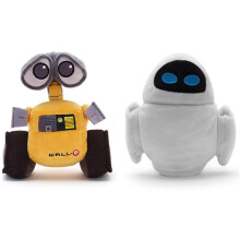 Disney WALL-E and EVE Mini Bean Bag Soft Toy Set 18cm