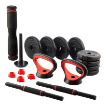 Conjunto de Pesas Ajustables 6 en 1 con Guía de Ejercicios Sixfit InnovaGoods - Negro - Adulto - Mixto
