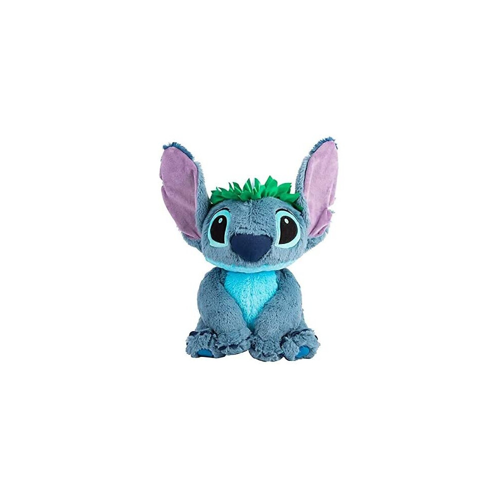 Disney Store Stitch Hawaiian Medium Soft Toy 38cm